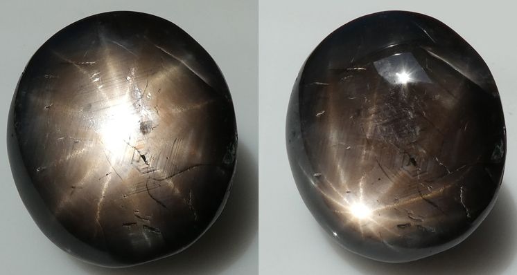 Exploring Inclusions in a Twelve Point Black Star Sapphire