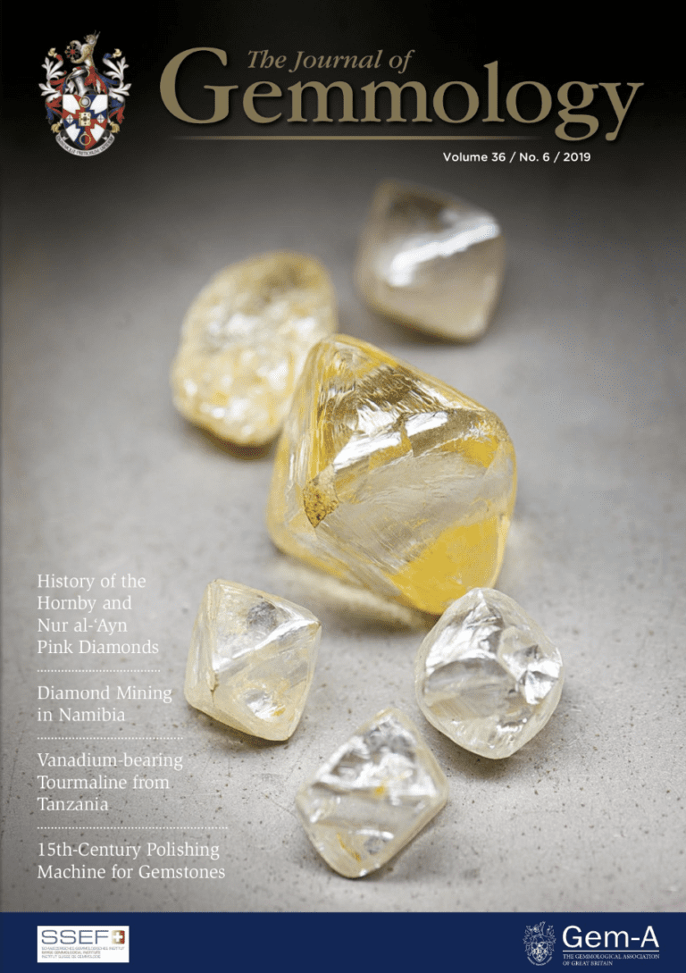 The Journal of Gemmology Archive - The Journal of Gemmology Archive - 36 6
