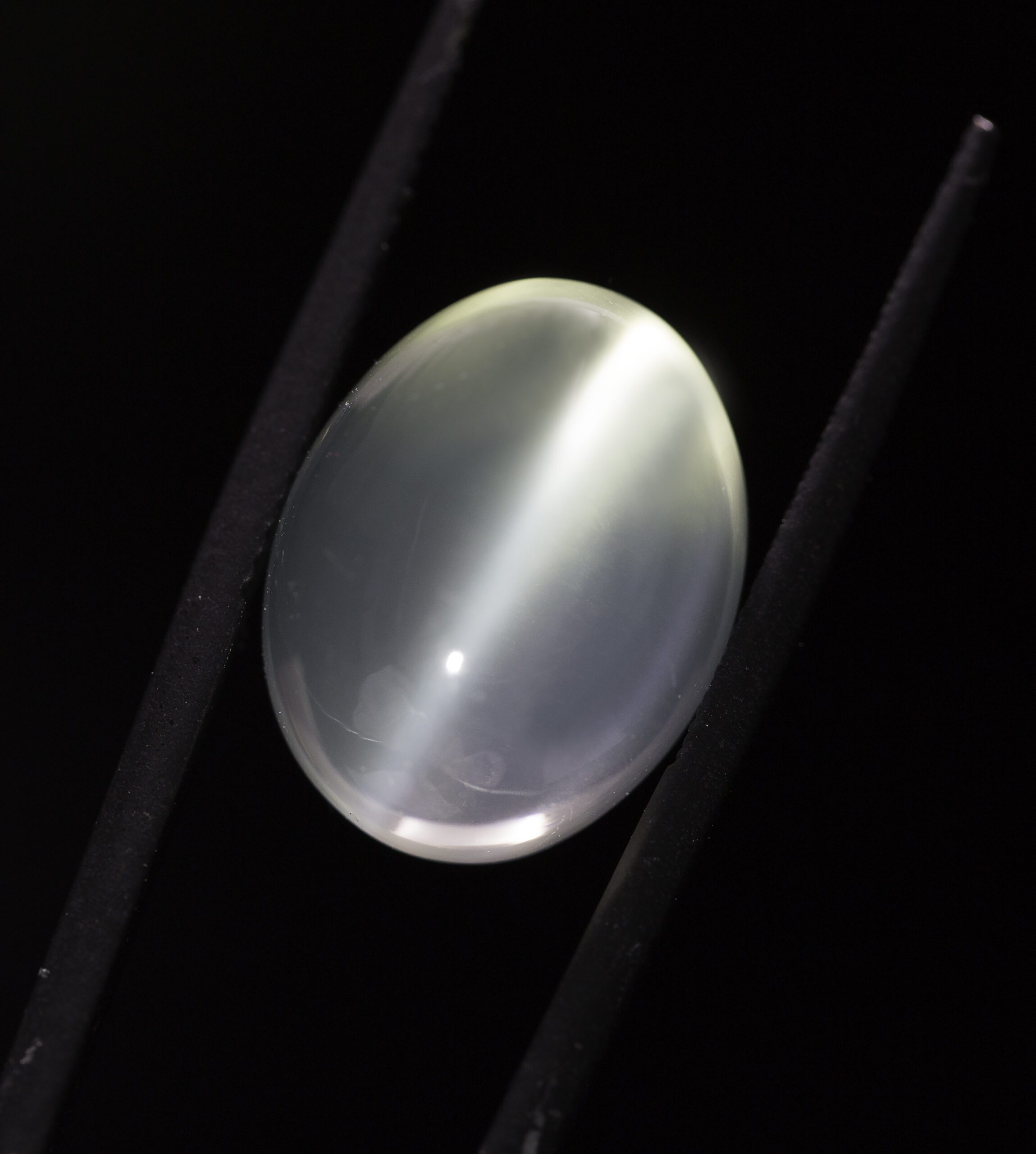 Gemstone Guide: Understanding Moonstones and Adularescence - - Cats Eye Moonstone B No19 1 scaled
