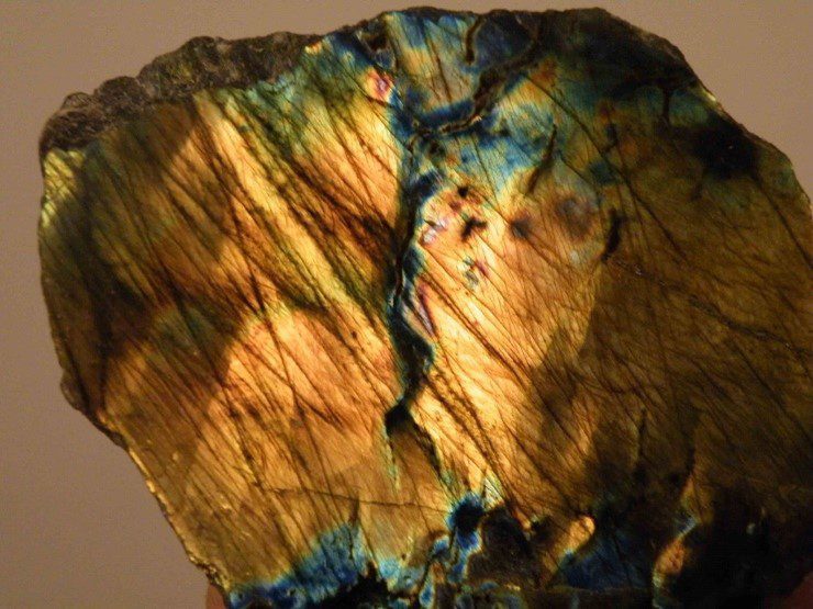 Buying Guide: Get to Know the Feldspar Family of Gemstones - - Labradorite photographed