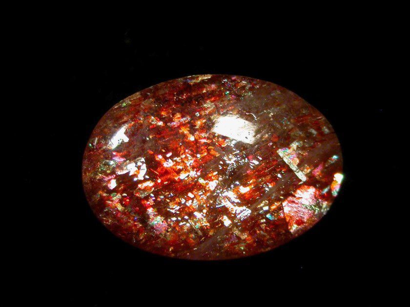 Buying Guide: Get to Know the Feldspar Family of Gemstones - - Sunstone photographed