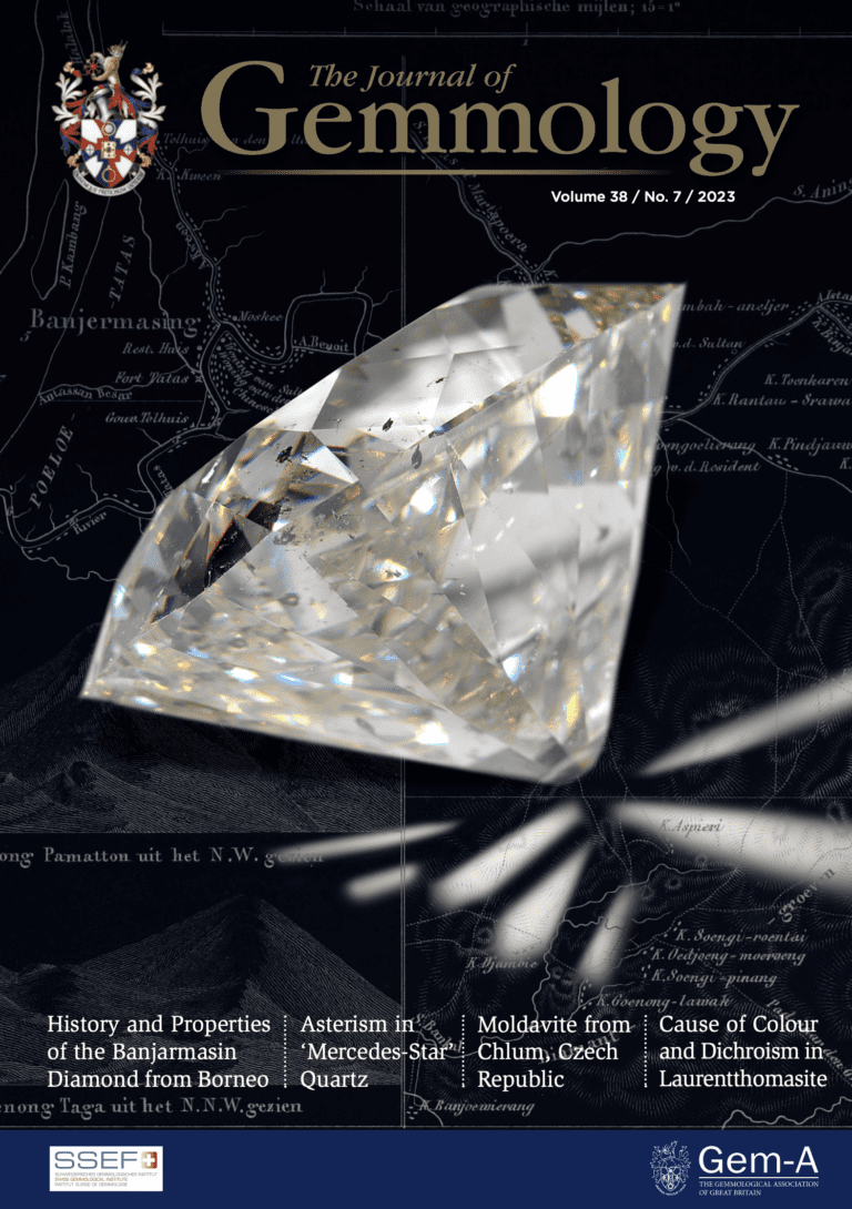 The Journal of Gemmology Archive - The Journal of Gemmology Archive - 2023 38 7